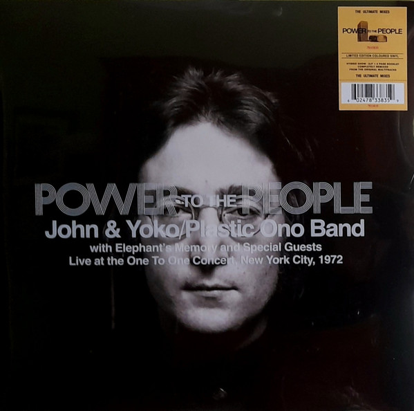 Power To The People (Live At The One To One Concert, New York City, 1972)