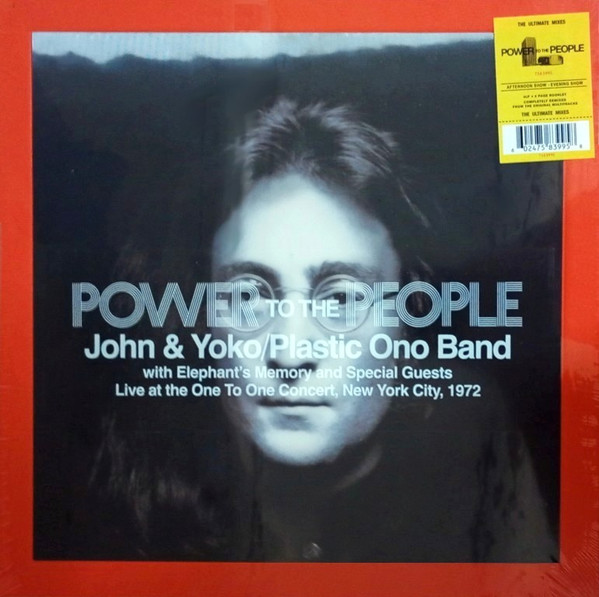 Power To The People (Live At The One To One Concert, New York City, 1972)