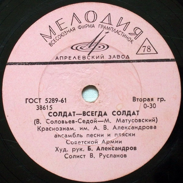 Солдат — Всегда Солдат / Перед Дальней Дорогой