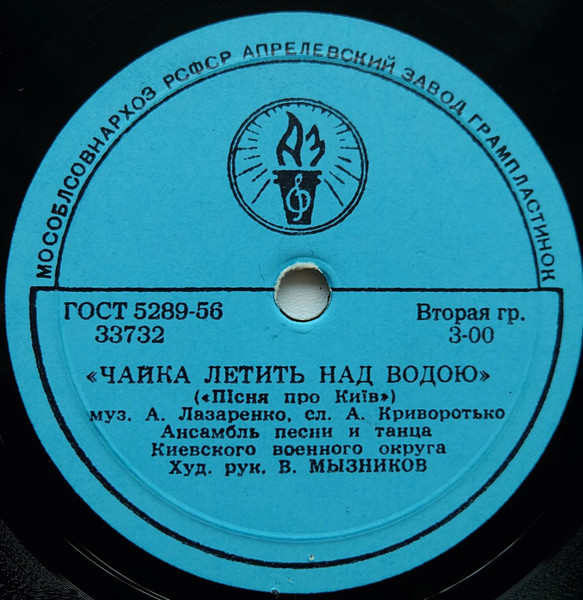 Чайка Летить Над Водою / Песня О Щорсе