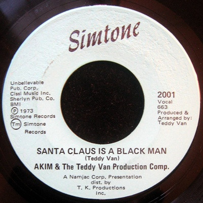 Santa Claus Is A Black Man