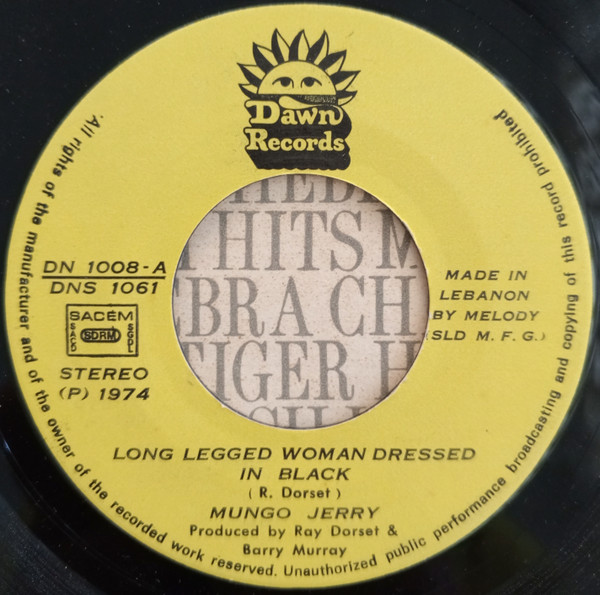 Long Legged Woman Dressed In Black