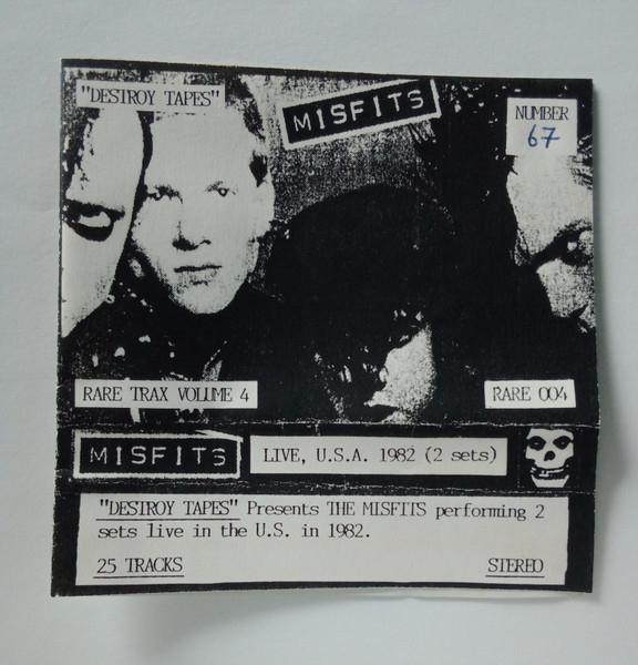 Misfits Live U.S.A. 1982 (2 Sets)