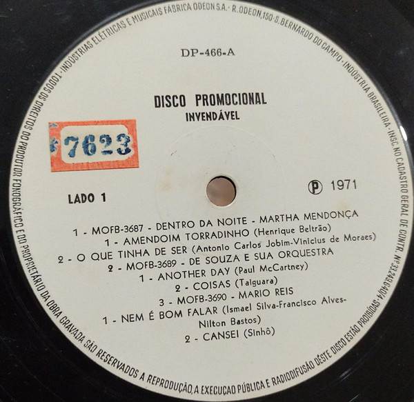 Disco Promocional Invendável