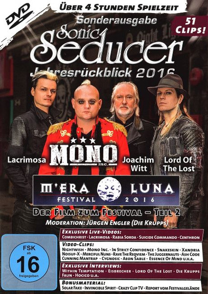 Sonic Seducer - Cold Hands Seduction Vol. 183/184 - Jahresrückblick 2016 - M'era Luna Festival 2016
