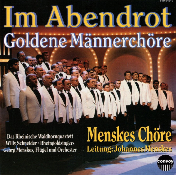 Im Abendrot - Goldene Mannerchore