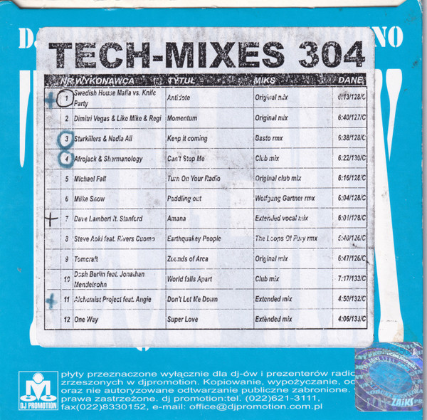 CD Pool Tech-Mixes 304