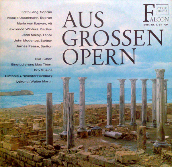 Aus Grossen Opern / Aus Großen Opern