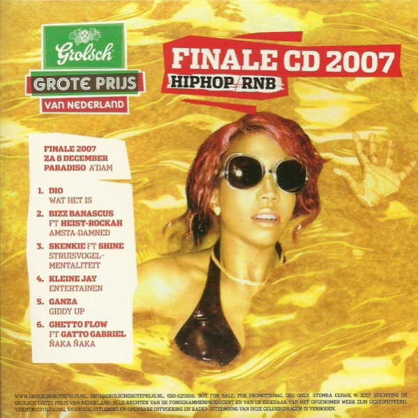 De Grote Prijs Van Nederland: Finale CD 2007: Hiphop/RNB / Dance/Producers