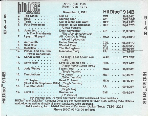 HitDisc 914B
