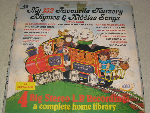 My 152 Favourite Nursery Rhymes & Kiddies Songs
