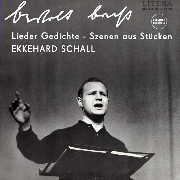 Lieder, Gedichte Und Szenen Aus Stücken Von Bertolt Brecht 