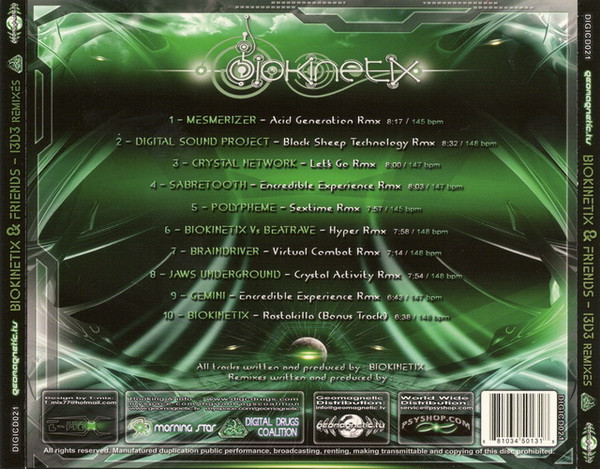 Biokinetix & Friends - I3D3 (Remixes)