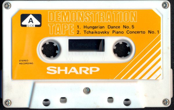 Sharp Demonstration Tape