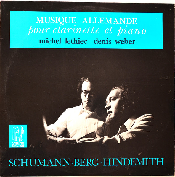 Musique Allemande Pour Clarinette Et Piano