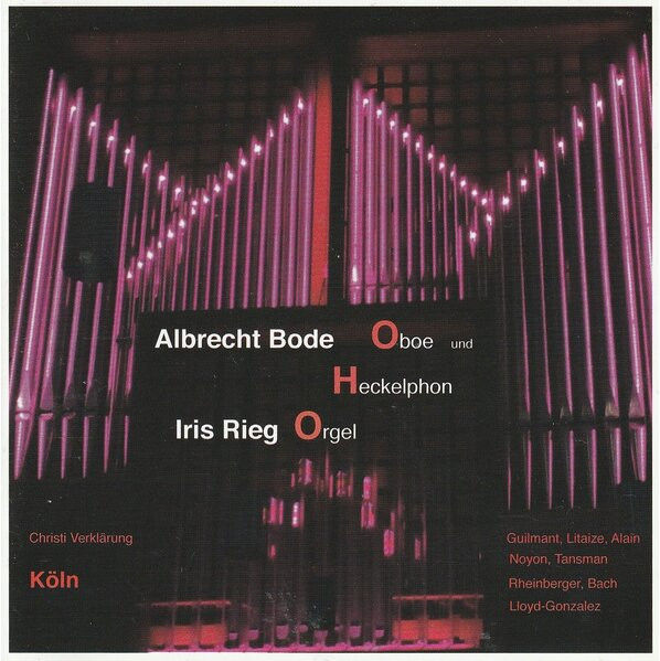 Oboe Und Heckelphon Orgel