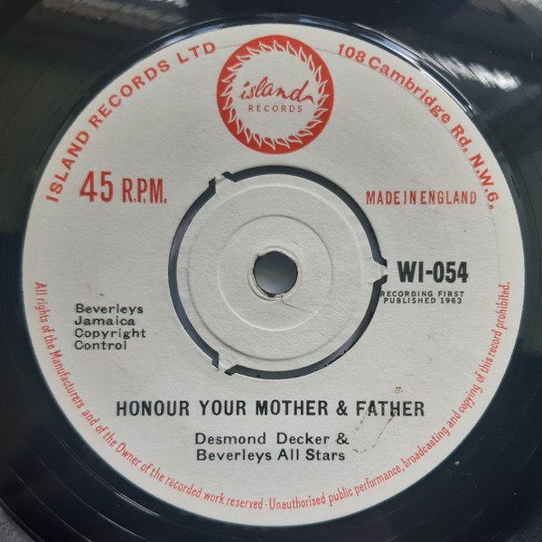 Honour Your Mother & Father