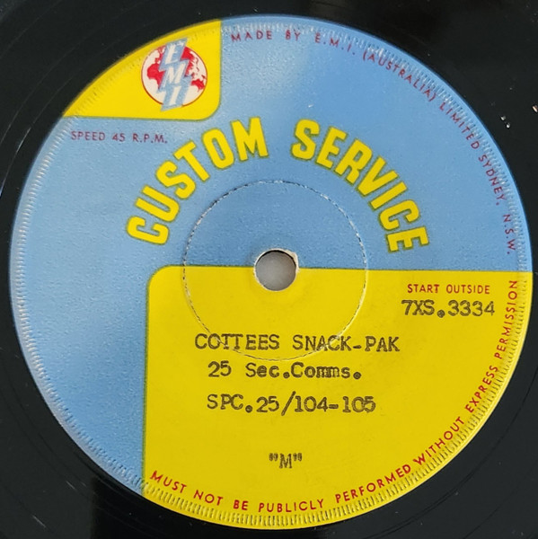Cottees Snack Pak