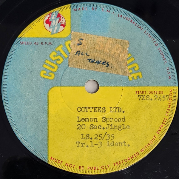 Cottees Ltd. - Lemon Spread