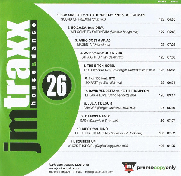 JM Traxx Volume 26 (House & Dance)