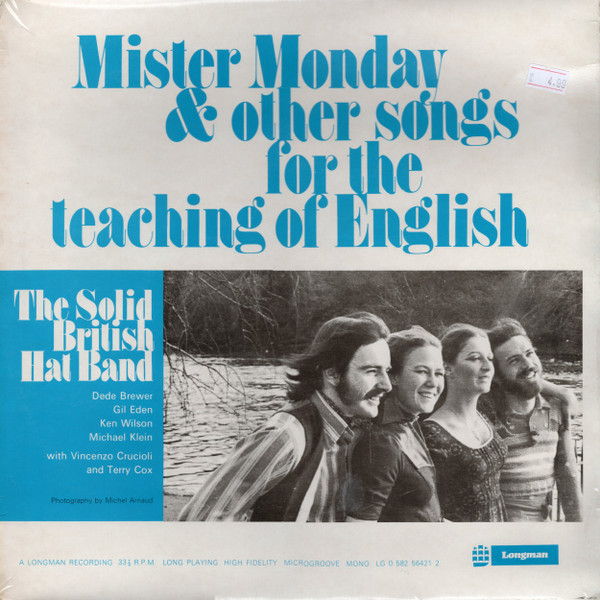 Mister Monday & Other Songs For The Teaching Of English
