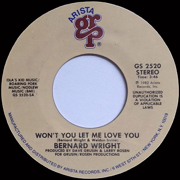 Won't You Let Me Love You