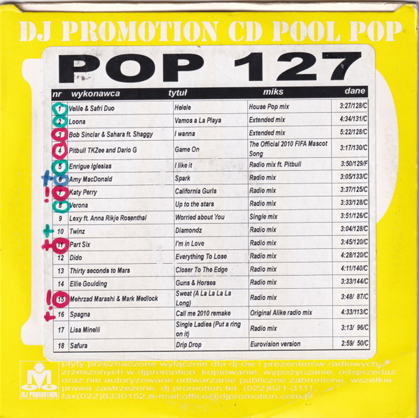 CD Pool Pop 127