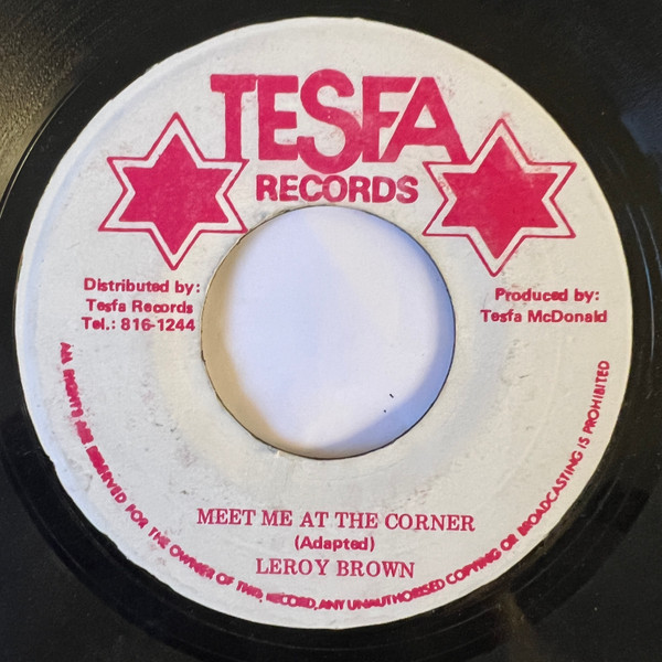 Meet Me At The Corner / Meet Me At The Corner (Version)