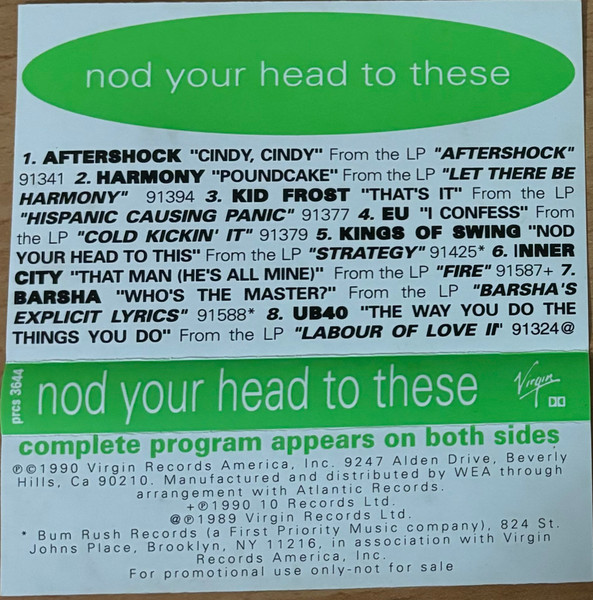 Nod Your Head To These