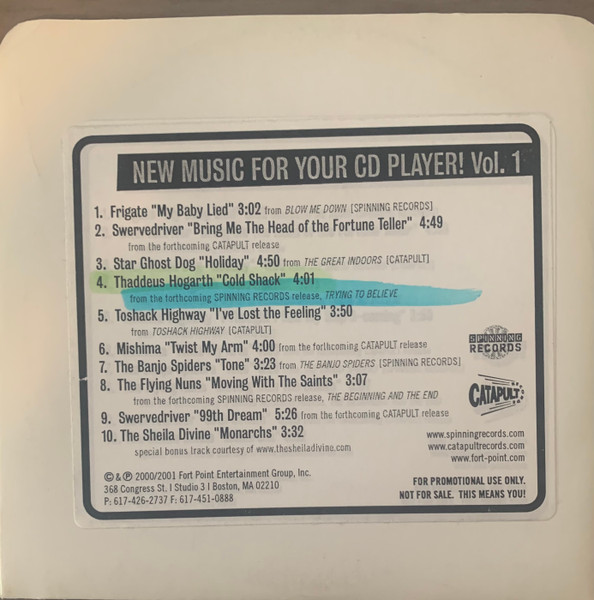 New Music For Your CD Player Volume 1
