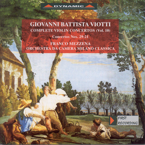 Giovanni Battista Viotti, Franco Mezzena, Symphonia Perusina – Complete Violin Concertos (Vol. 10) Concertos Nos. 29-21