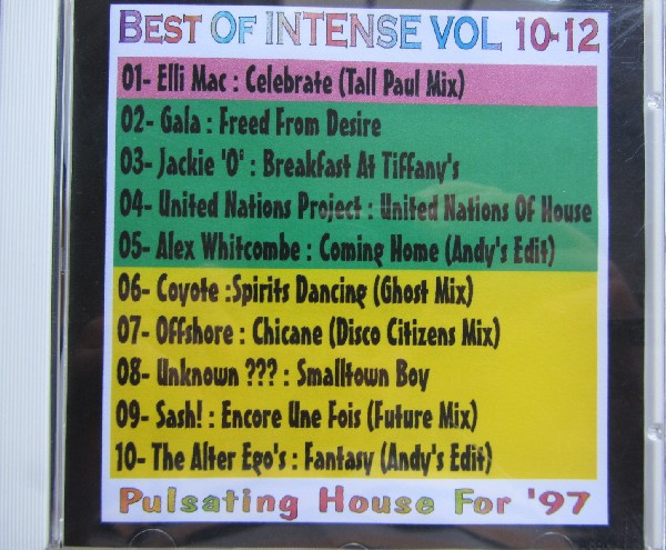 Best Of Intense Vol 10-12 - Pulsating House For '97