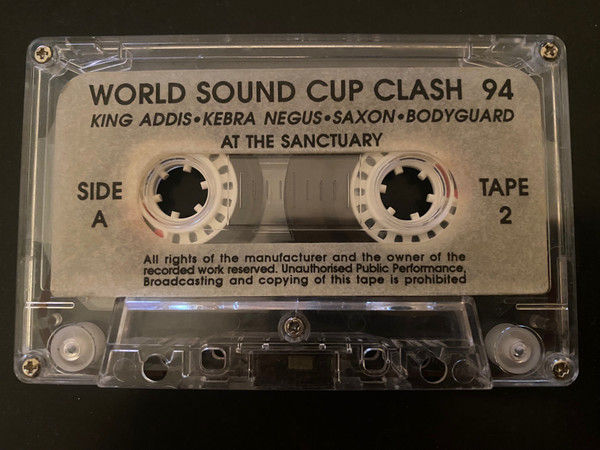 World Sound Cup Clash 94 At The Sanctuary