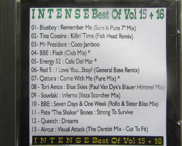 Intense Best Of Vol 15 + 16