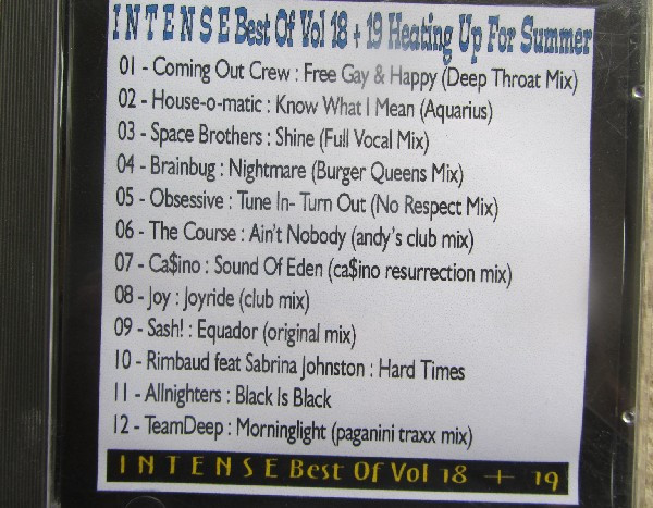 Intense Best Of Vol 18 + 19 Heating Up For Summer