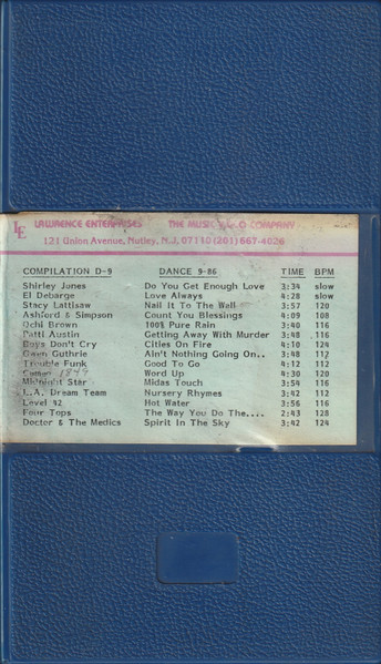 Dance Compilation 09/1986 (D-9)