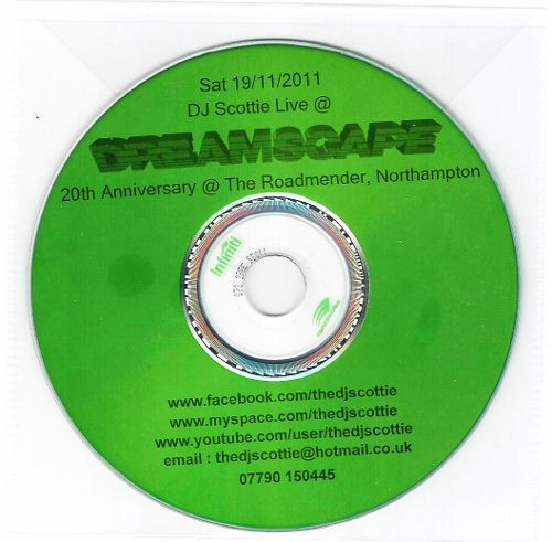 DJ Scottie Live @ Dreamscape 20th Anniversary @ The Roadmender, Northampton