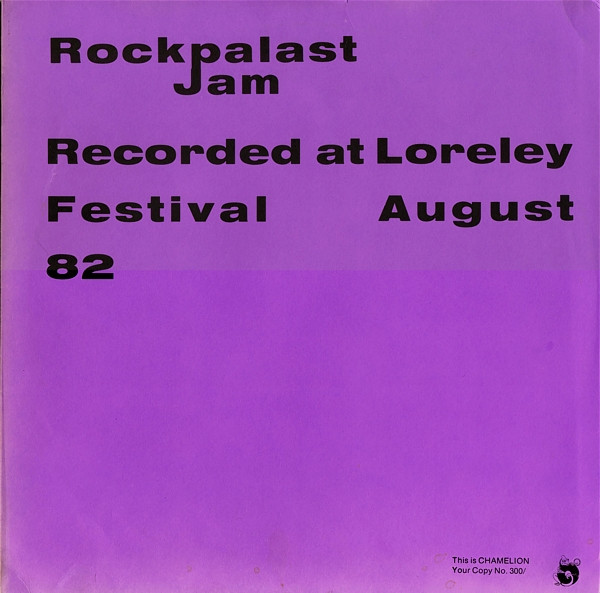 Rockpalast Jam Recorded At Loreley Festival August 82