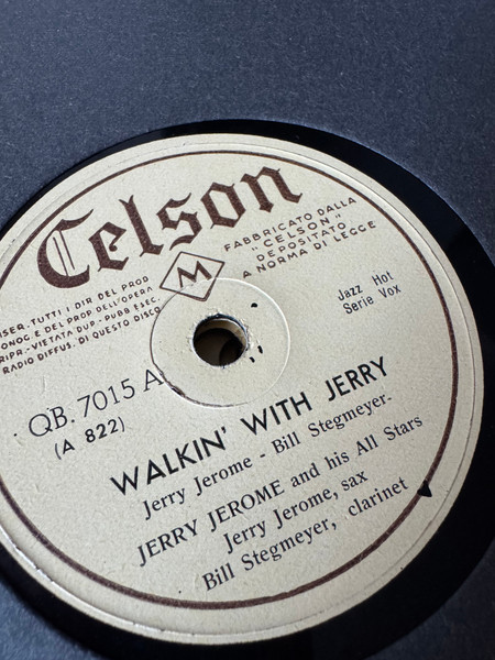 Walkin' With Jerry / Rose Of Washington Heights