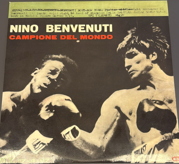Nino Benvenuti "Campione Del Mondo"