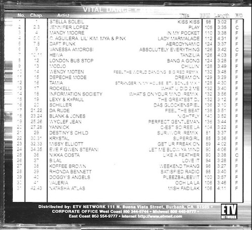 Vital Dance - May 2001