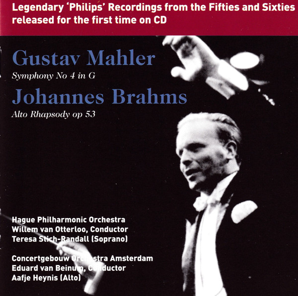 Mahler: Symphony No. 4  - Brahms: Alto Rhapsody