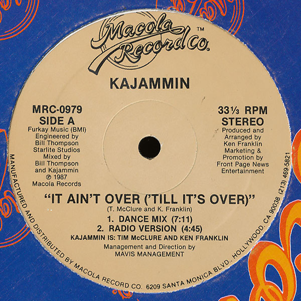 It Ain't Over ('Till It's Over)
