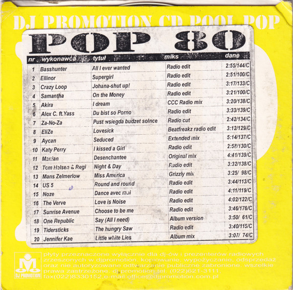 CD Pool Pop 80