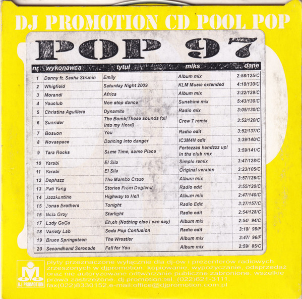 CD Pool Pop 97