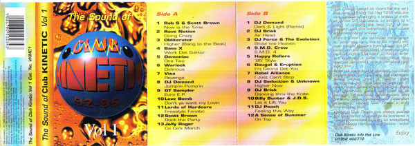 The Sound Of Club Kinetic - Vol 1
