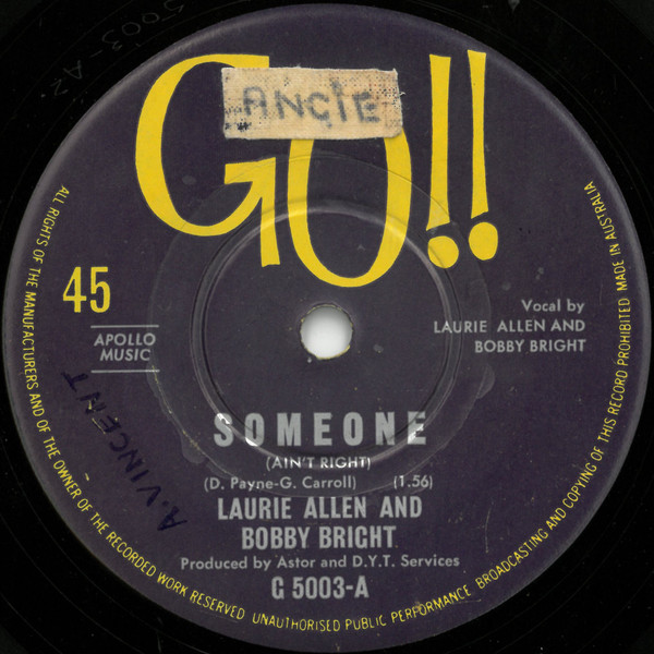 Someone (Ain't Right)