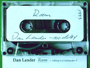 Room + Talking To A Loudspeaker II