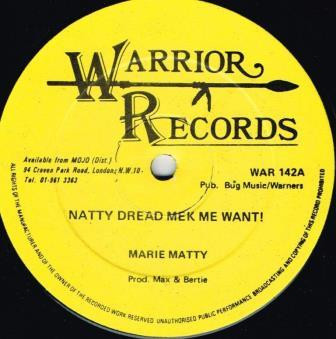 Natty Dread Mek Me Want! / Corner Shot