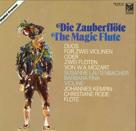 Die Zauberflöte / The Magic Flute (Duos für zwei Violinen oder zwei Flöten)